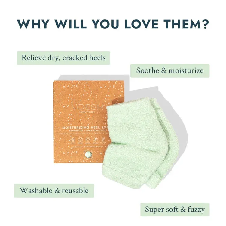 Moisturizing Heel Socks-Pink