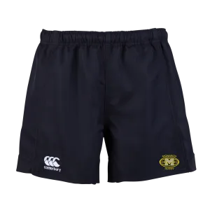 Monarch Rugby Canterbury Women's  Black Advantage Rugby Shorts