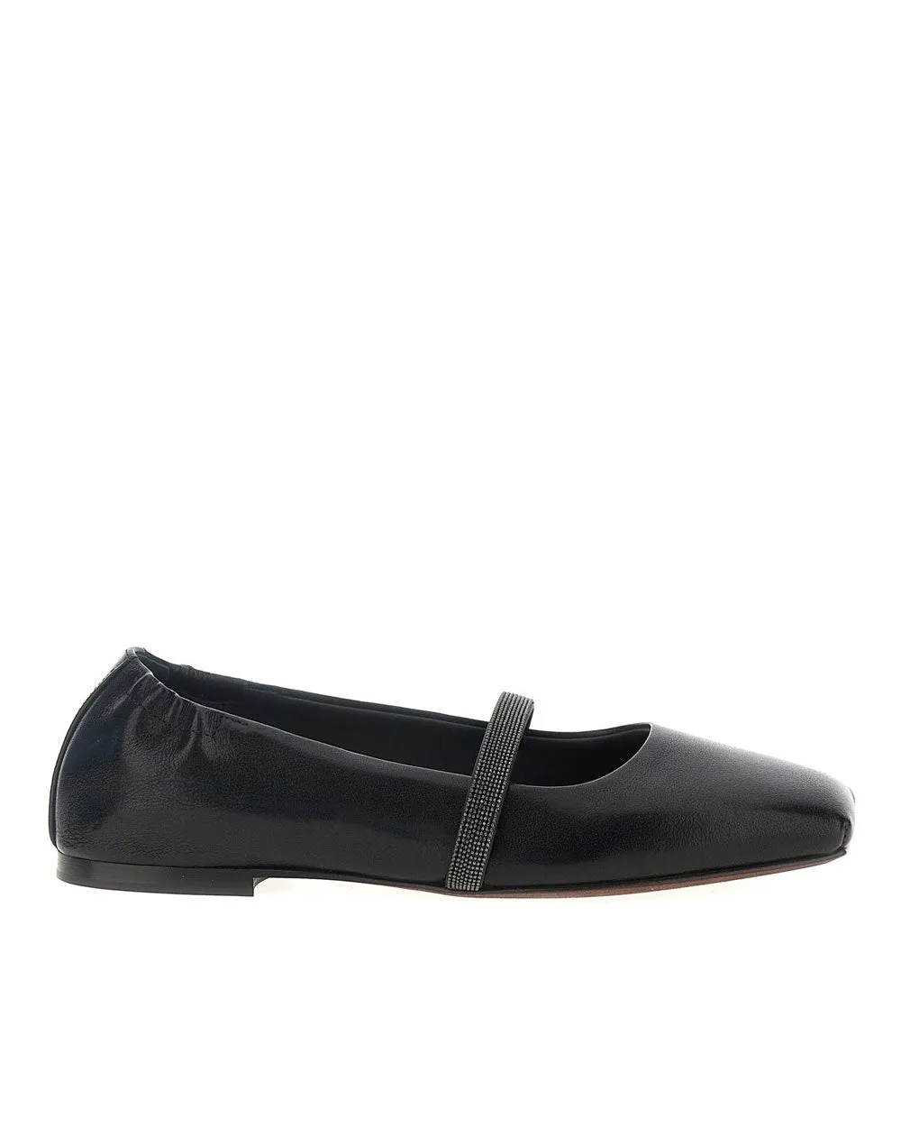 Monili Ballet Flats in Black