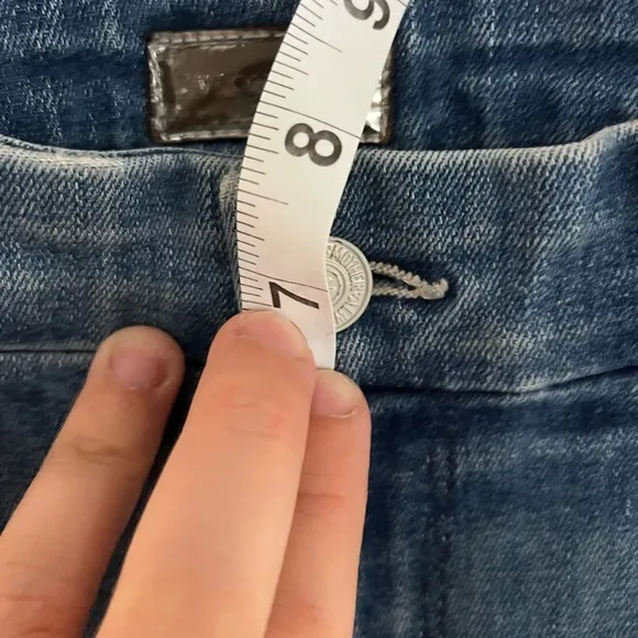 Mother the looker crop zip Women's Jeans size 27