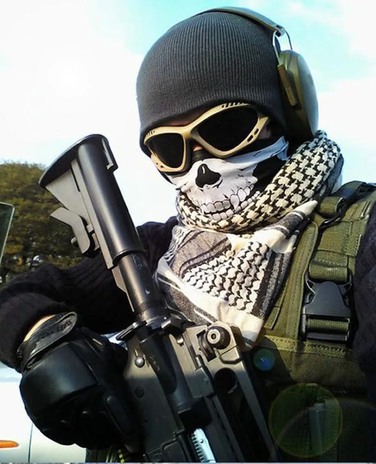 Multifunction Skull Protection Mask