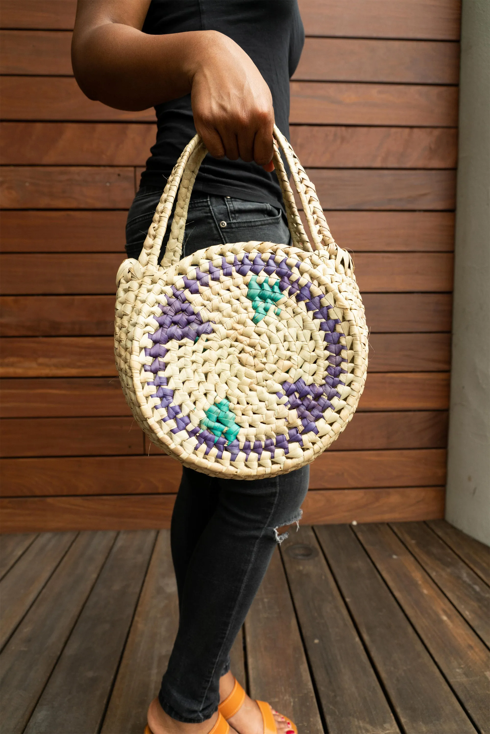 Mzuri Round Palm Bag