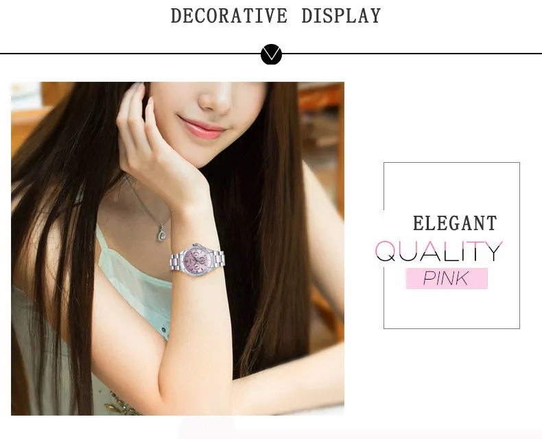 Nary Stainless Steel Women's Wristwatch