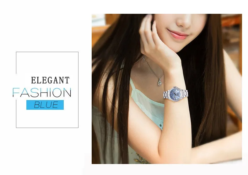 Nary Stainless Steel Women's Wristwatch