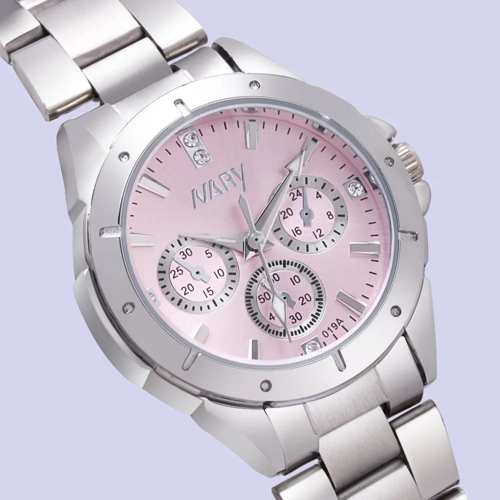 Nary Stainless Steel Women's Wristwatch