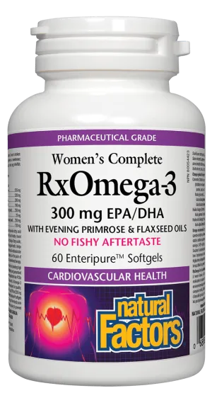 Natural Factors Women's Complete RxOmega-3 60s