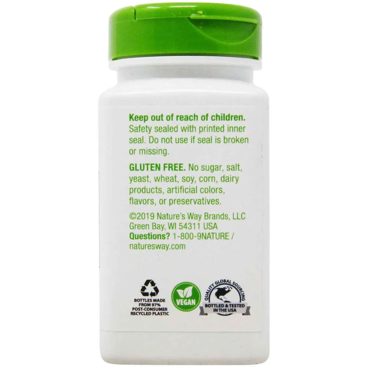 Nature's Way, Wild Yam Root, 425 mg, 180 Vegan Capsules