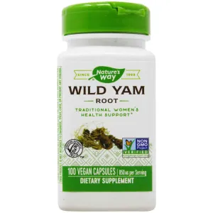 Nature's Way, Wild Yam Root, 425 mg, 180 Vegan Capsules