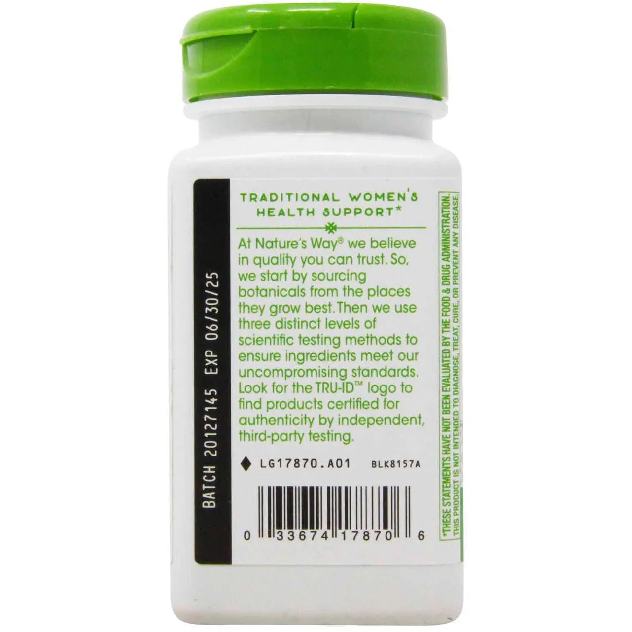 Nature's Way, Wild Yam Root, 425 mg, 180 Vegan Capsules