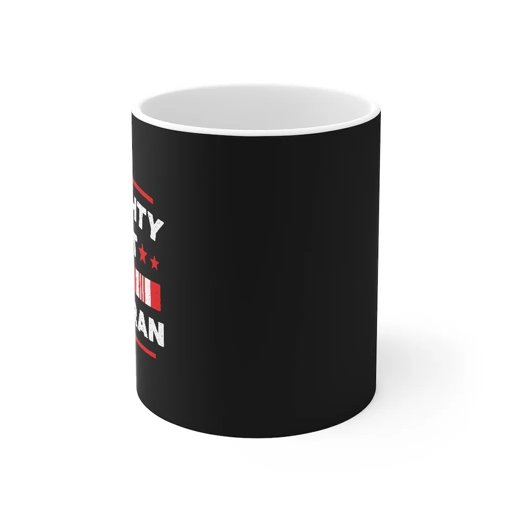 Naughty List Veteran Coffee Mug