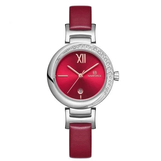 NAVIFORCE 3ATM Waterproof Wristwatch for Women