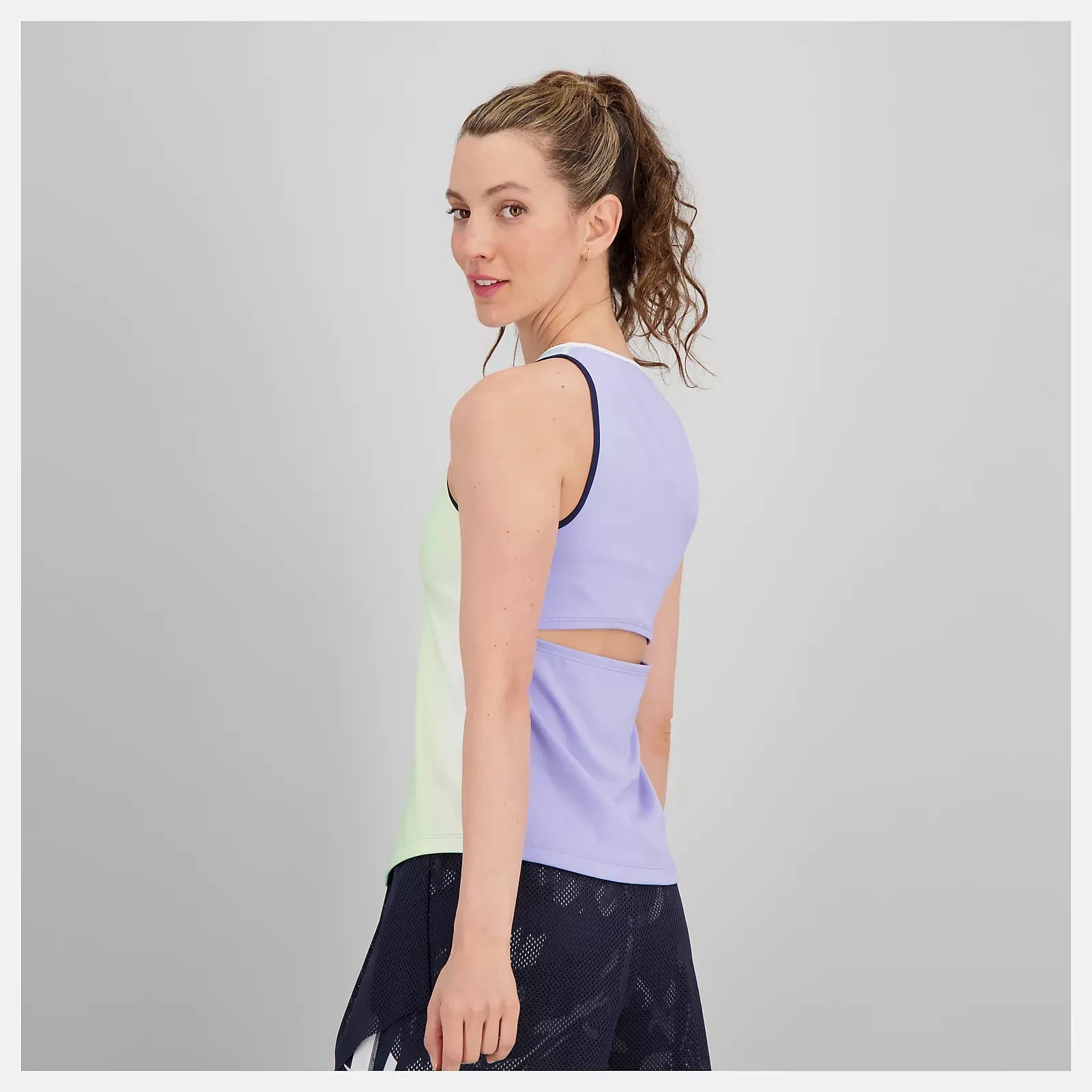 New Balance Printed Tournament V-Neck Tank