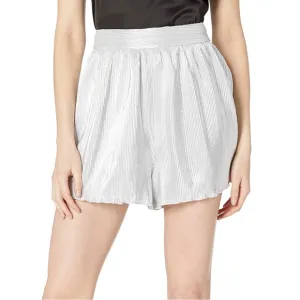 NEW House of Harlow 1960 x REVOLVE Women's Esther Silver High waist Shorts XS