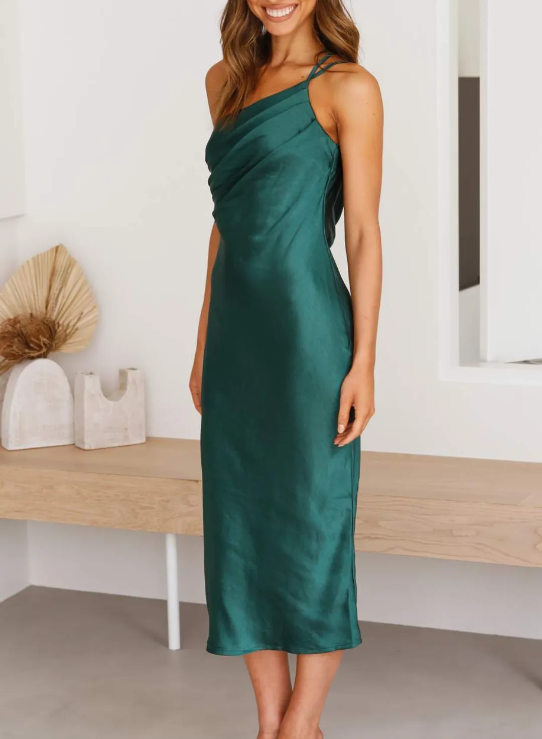 Nicolasa® | Elegant One Shoulder Dress