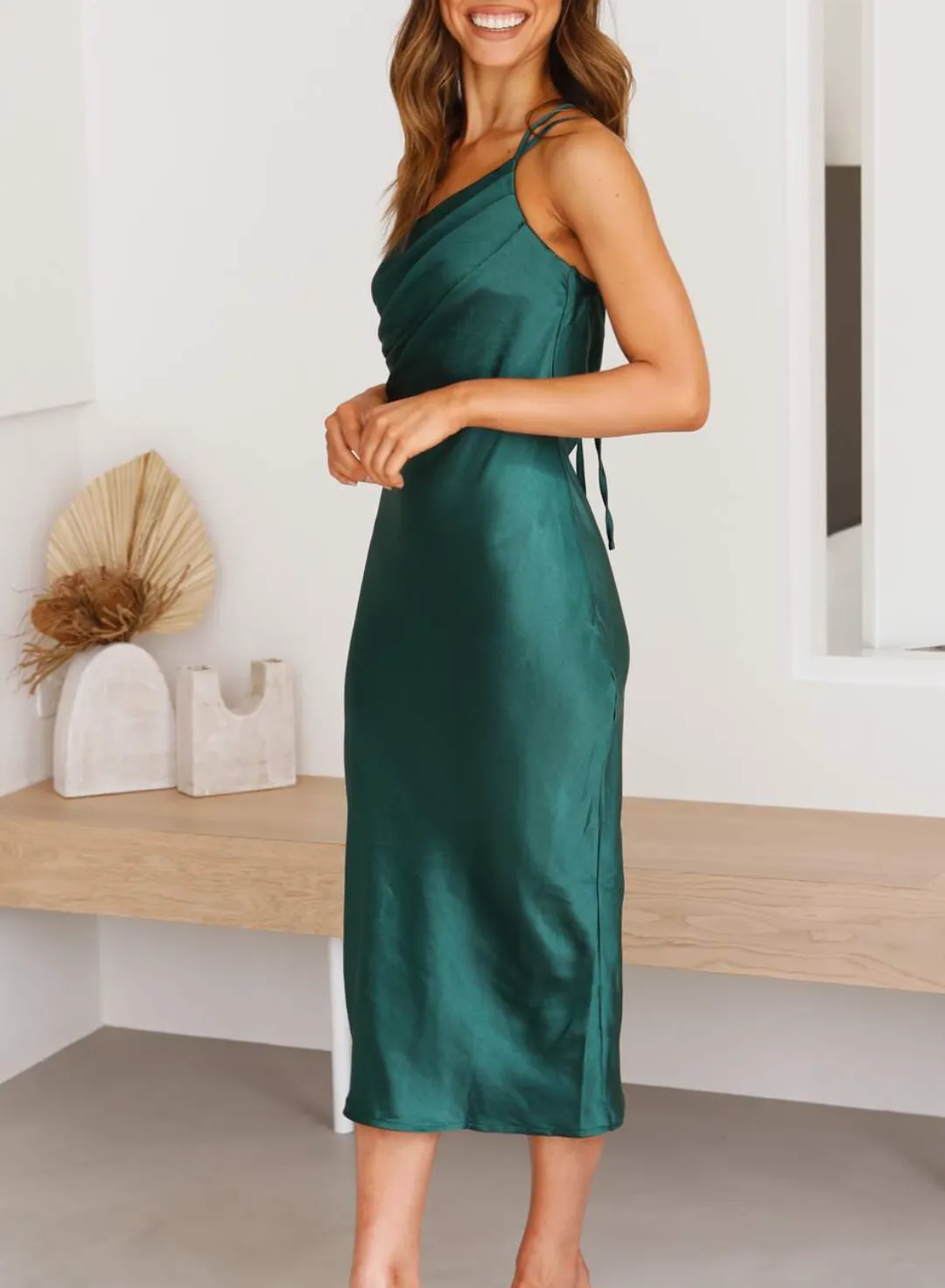 Nicolasa® | Elegant One Shoulder Dress