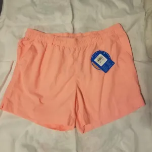 NWT Columbia Water Short Women's Size L Color  Orange