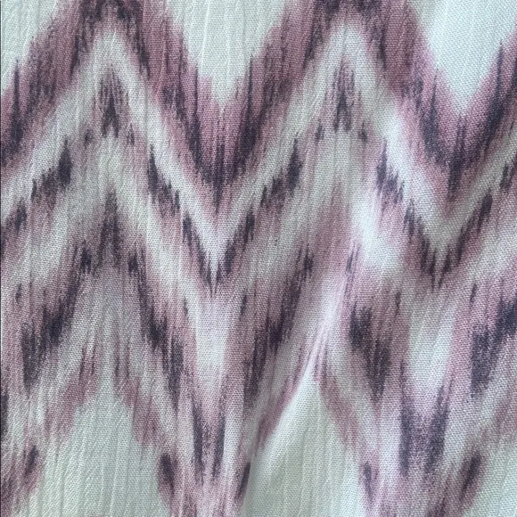 NWT Mystree Pink and Cream Geometric Mini Sundress Women's Size L