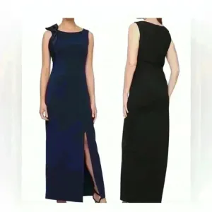 NWT SL Fashions Women's Sleeveless ScubaCrepe A-Line Gown. Has some Stretch