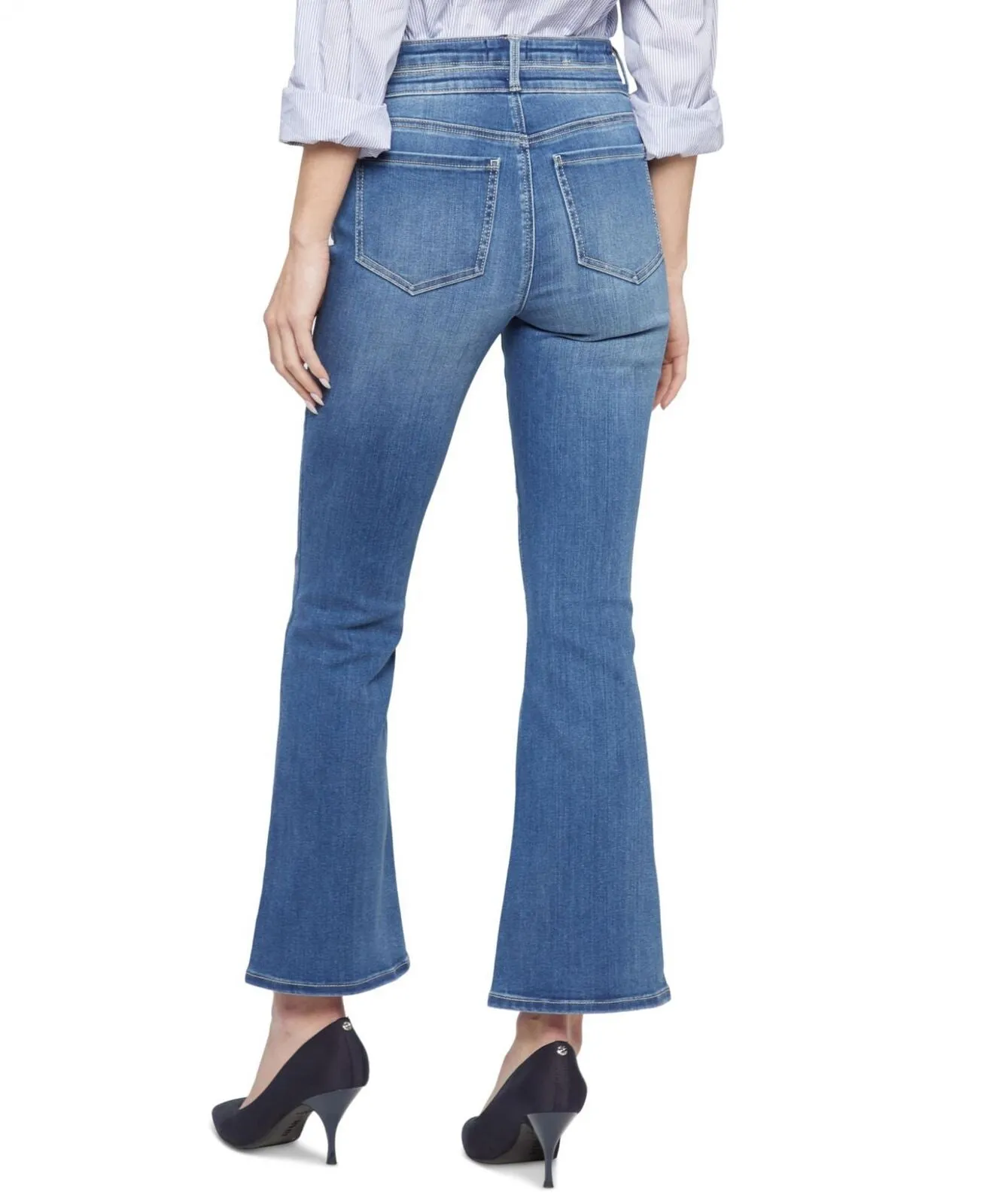 NYDJ Women's High Rise Ava Flared Jeans MHYT8623