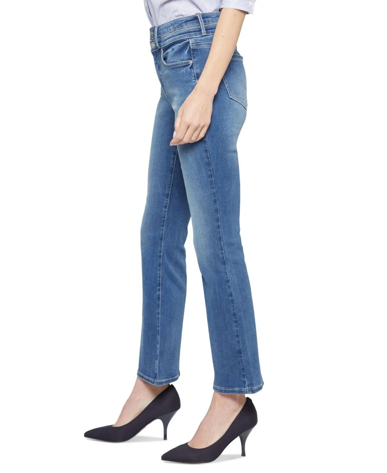 NYDJ Women's High Rise Ava Flared Jeans MHYT8623