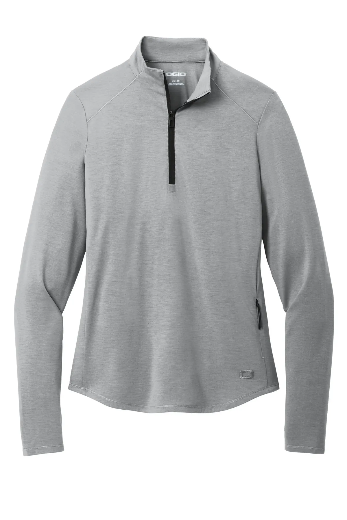 OGIO Women's Motion 1/4-Zip LOG153 Greystone