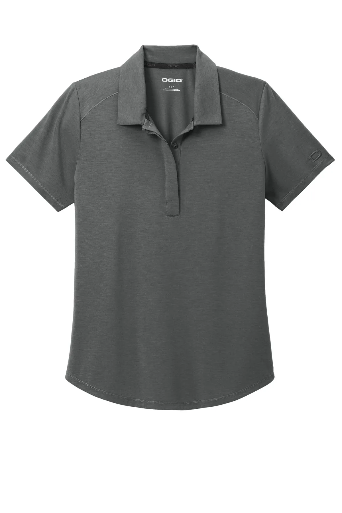 OGIO Women's Motion Polo LOG152 Tarmac Grey