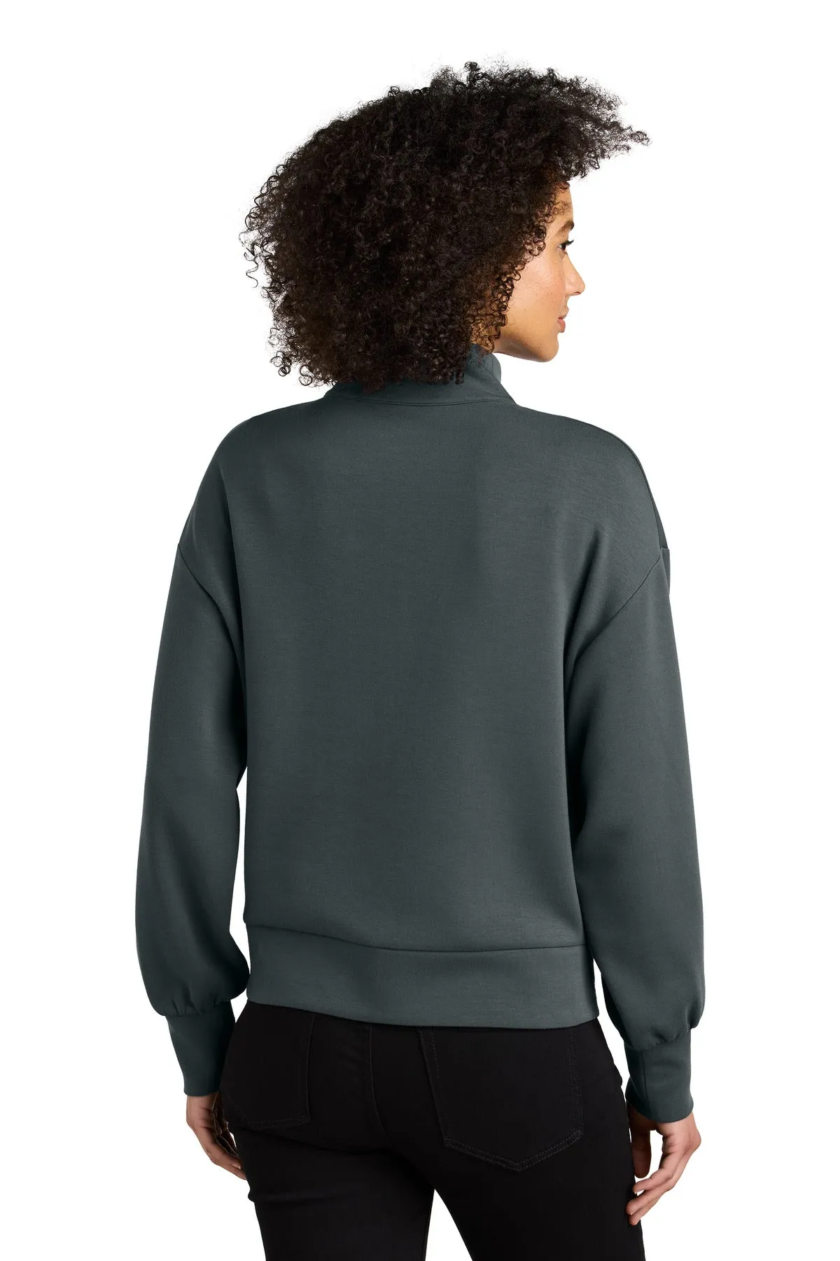 OGIO Women's Transcend 1/4-Zip LOG861 Tarmac Grey