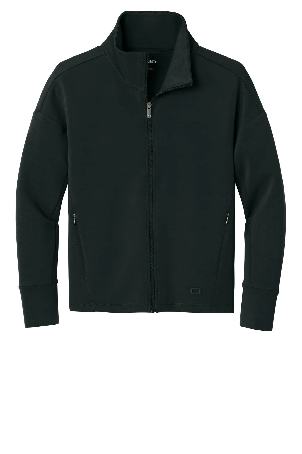 OGIO Women's Transcend Full-Zip LOG860 Blacktop