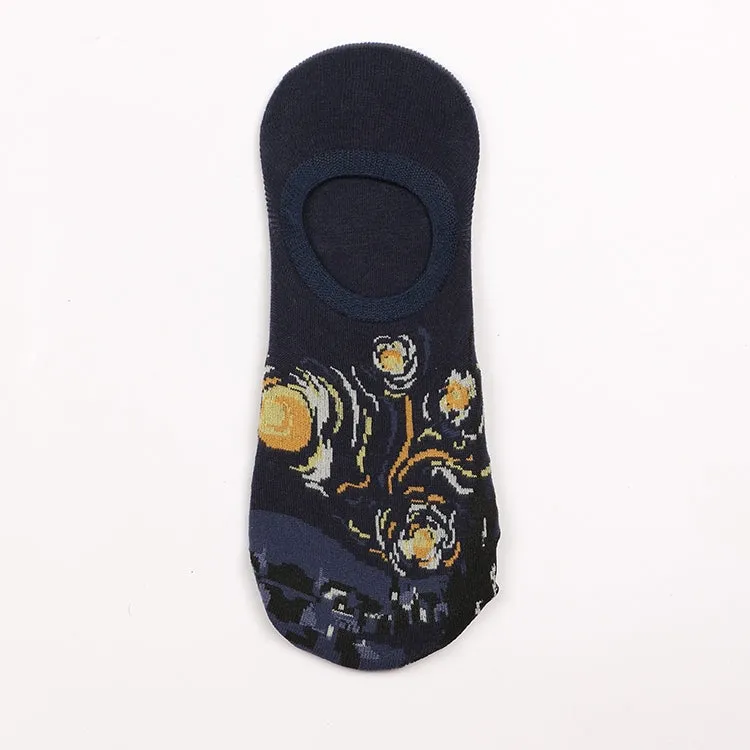 Oil Painting Unisex Ship Socks