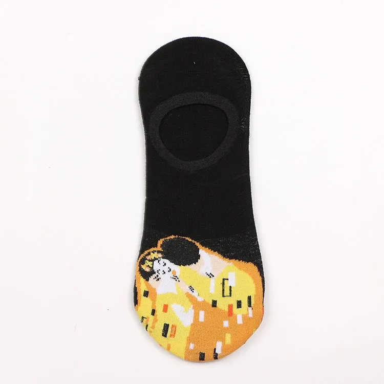 Oil Painting Unisex Ship Socks