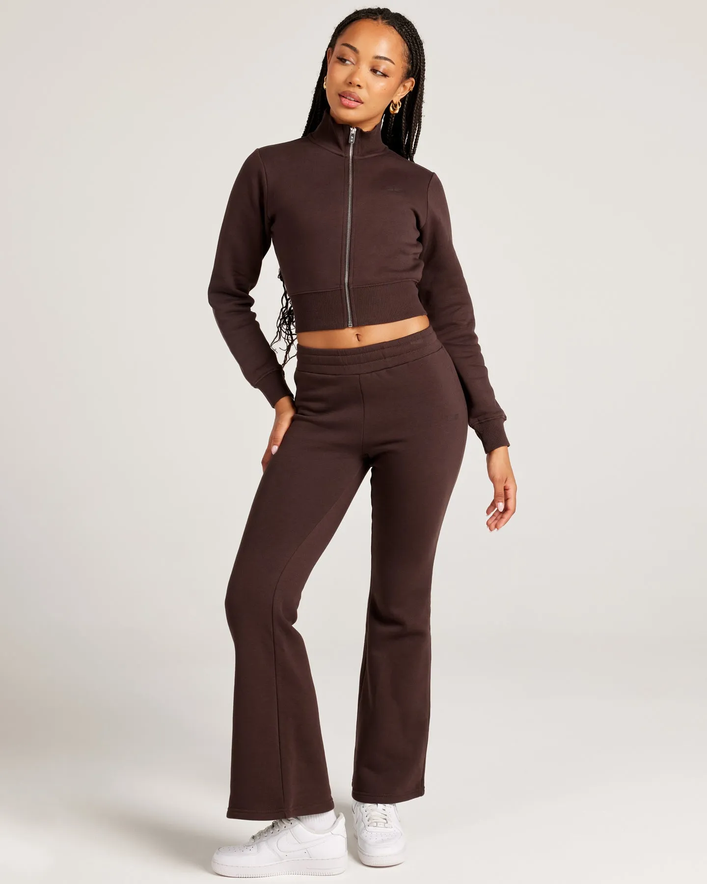 Omni Flare Trackpants - Espresso