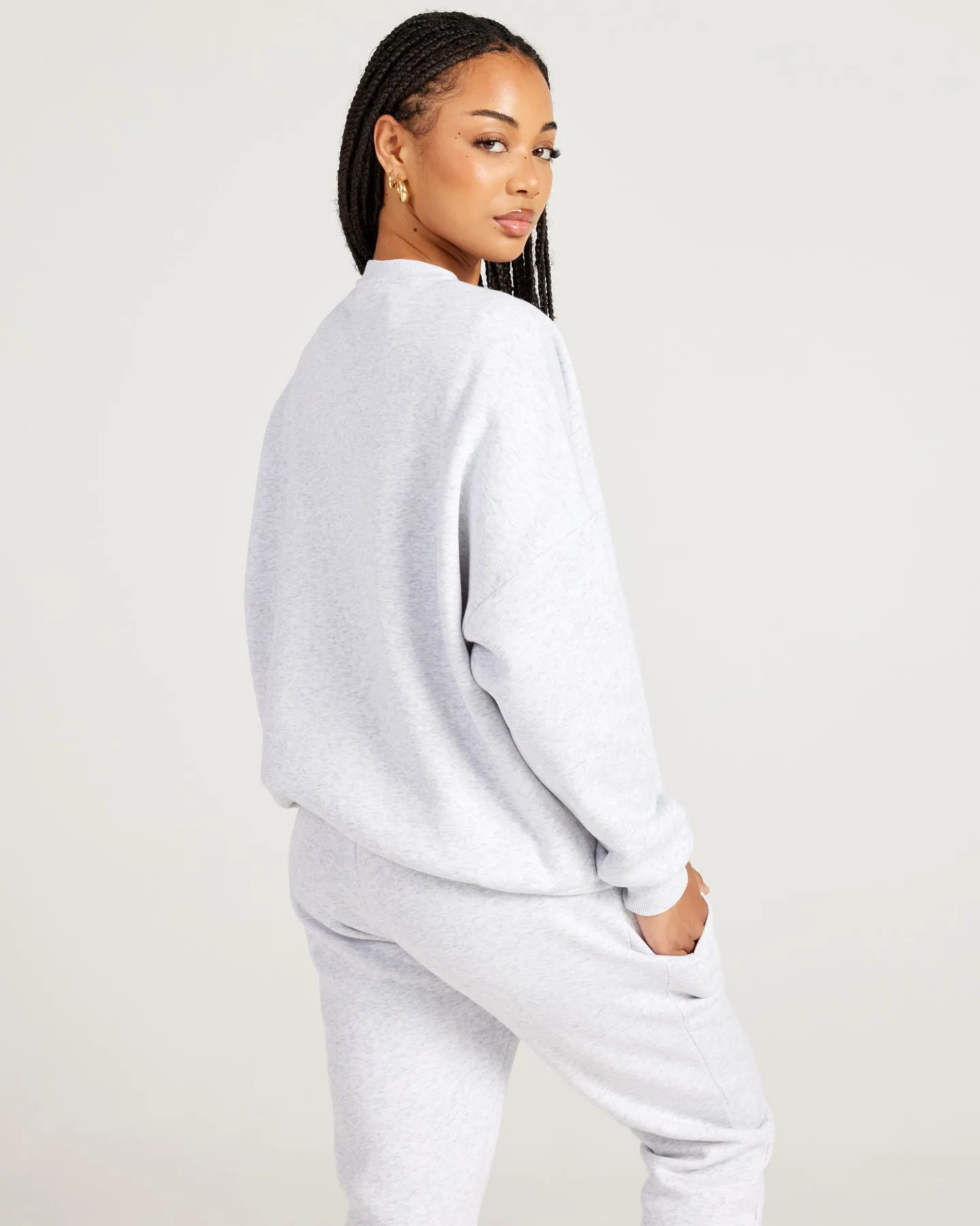 Omni Unisex Crewneck - Grey Marle