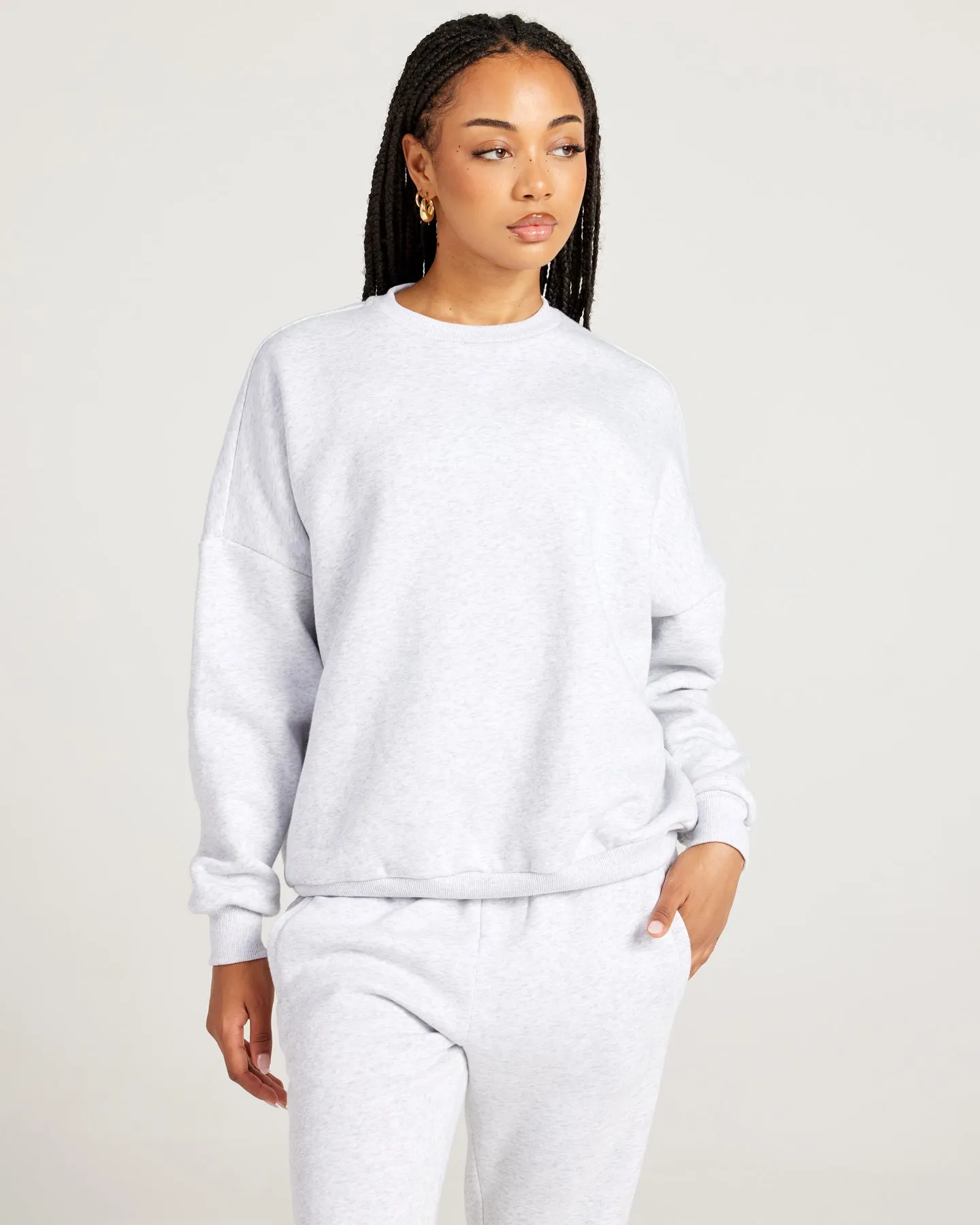 Omni Unisex Crewneck - Grey Marle