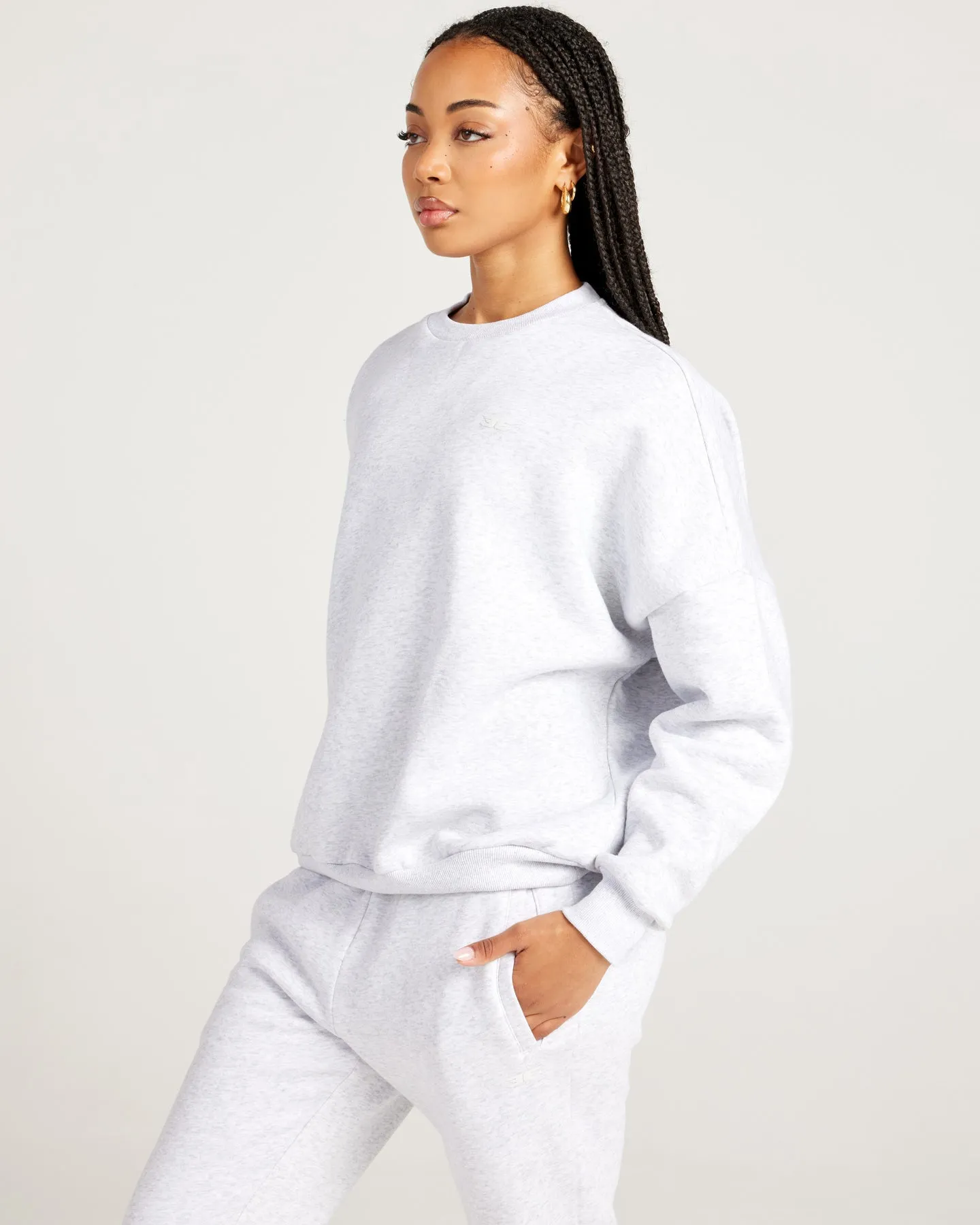 Omni Unisex Crewneck - Grey Marle