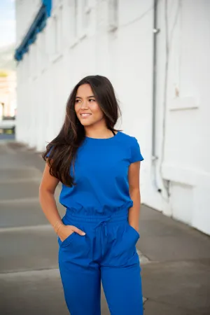 One-Piece Scrubsuit in Royal Blue