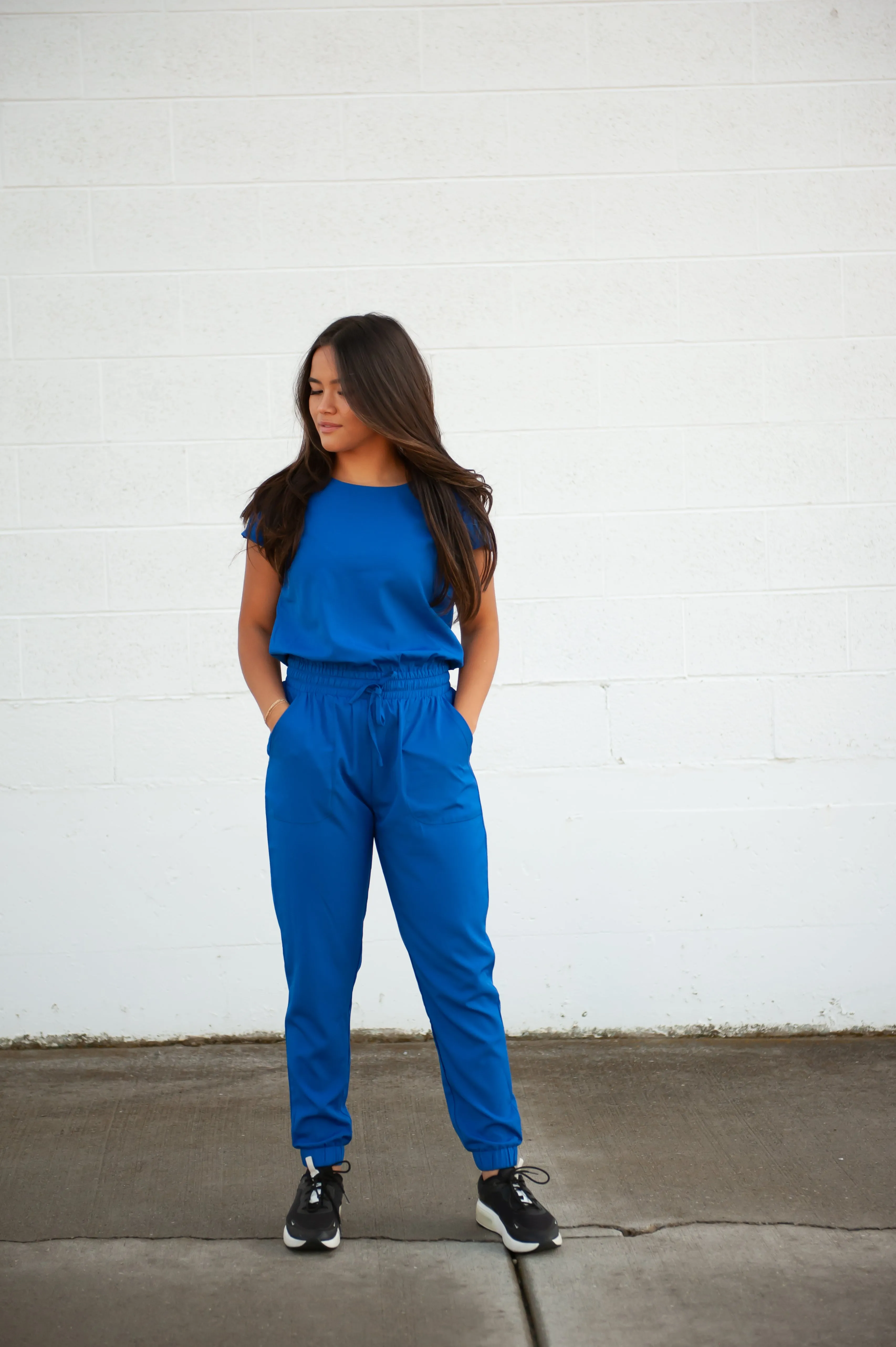 One-Piece Scrubsuit in Royal Blue