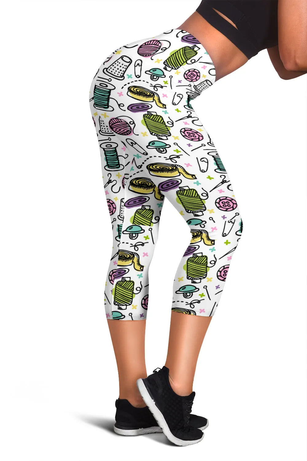 One Stitch At A Time Women's Capris