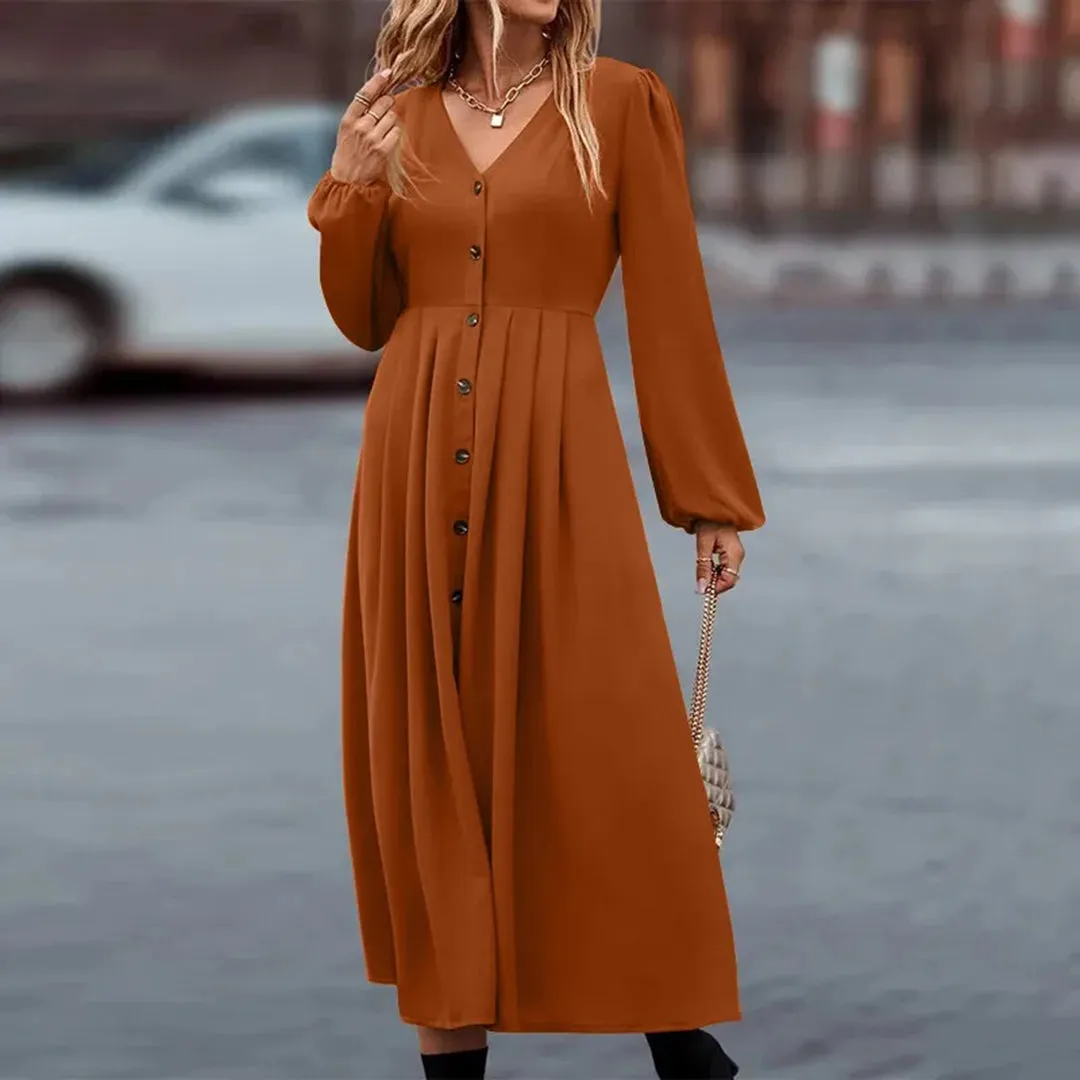 Oneida® | Boho V-Neck Maxi Dress