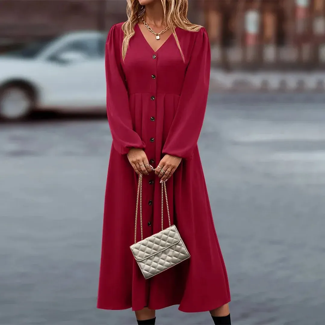 Oneida® | Boho V-Neck Maxi Dress