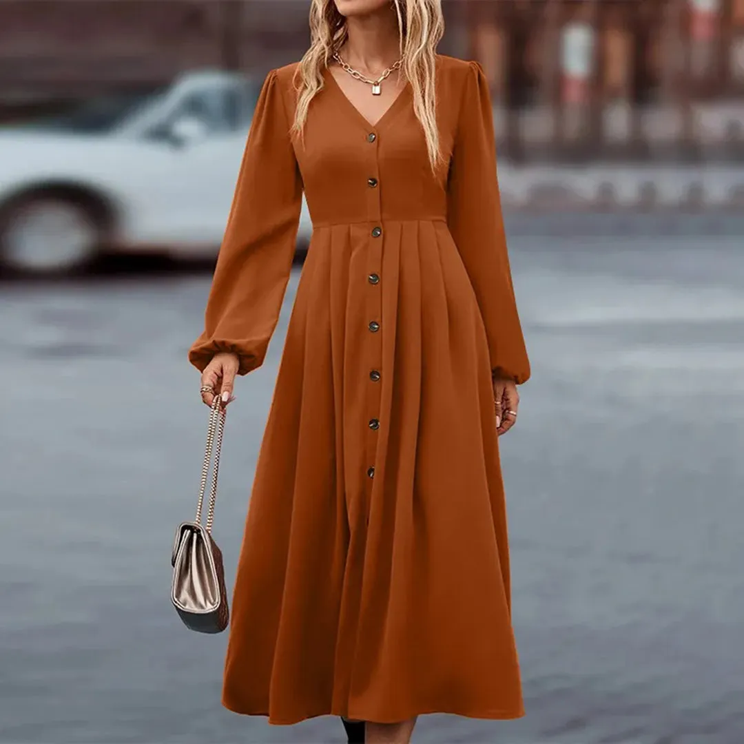 Oneida® | Boho V-Neck Maxi Dress