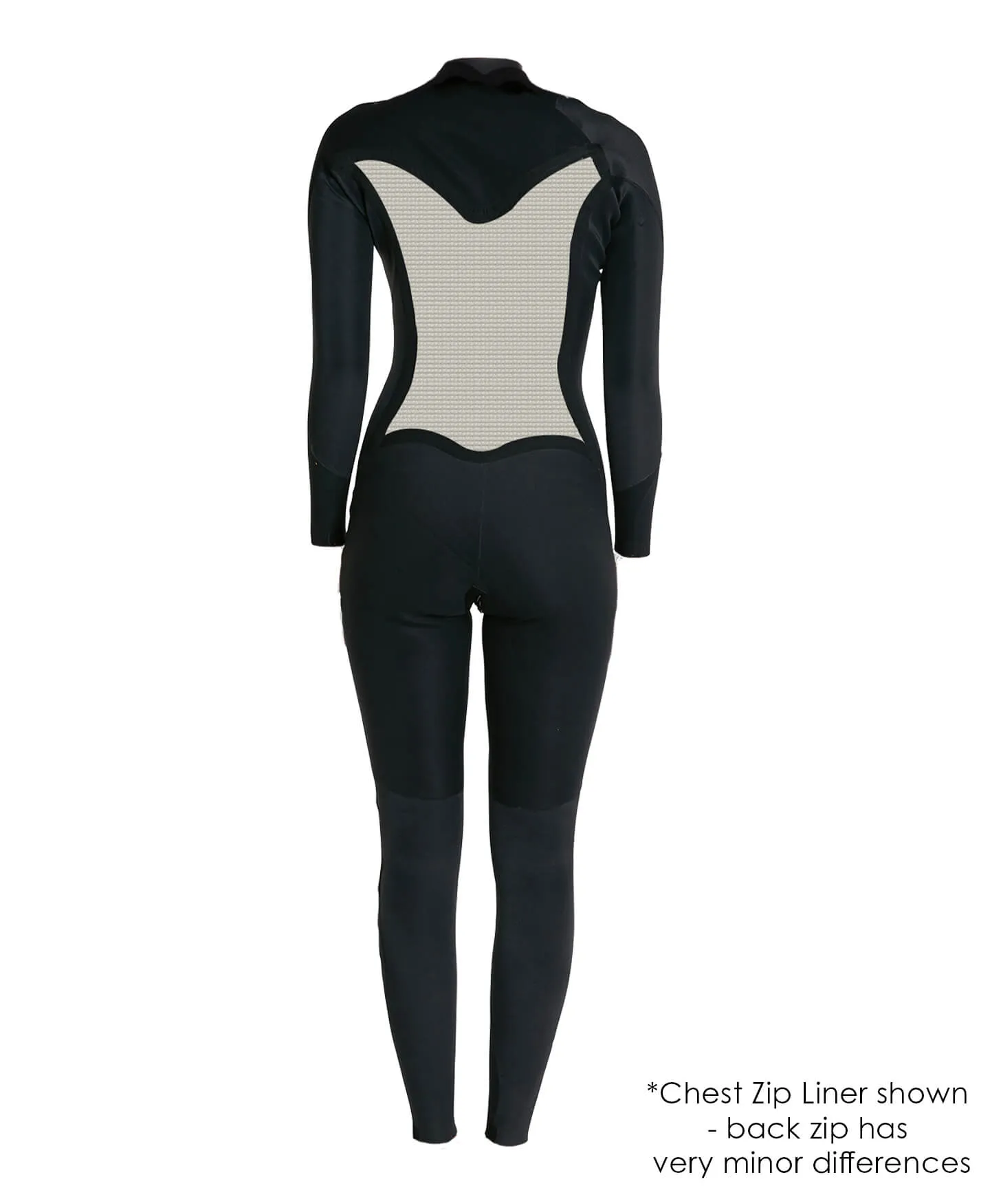 O'NEILL WOMENS BAHIA BACK ZIP 3/2MM STEAMER BLACK