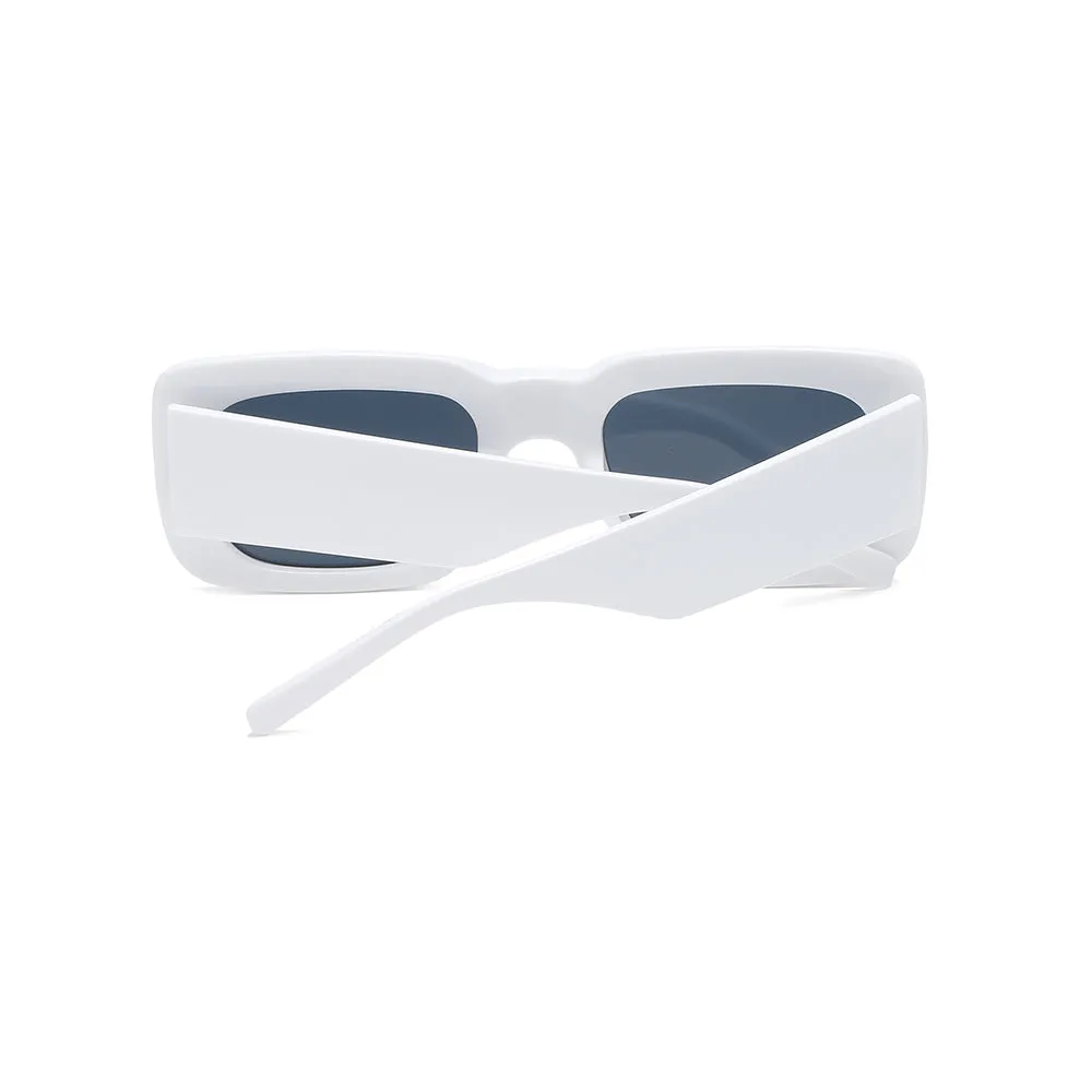 OOLVS Fashion Sunglasses For Women's Metal Frame Full-rim UV400 Polycarbonate Lens Butterfly Glasses WS112-2N
