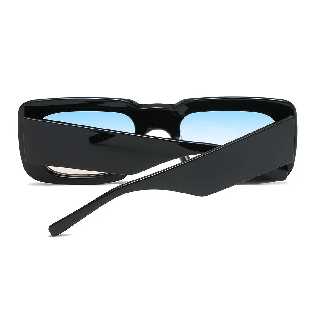 OOLVS Fashion Sunglasses For Women's Metal Frame Full-rim UV400 Polycarbonate Lens Butterfly Glasses WS112-2N