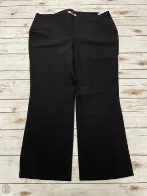Pants Dress By Chicos In Black, Size: 18