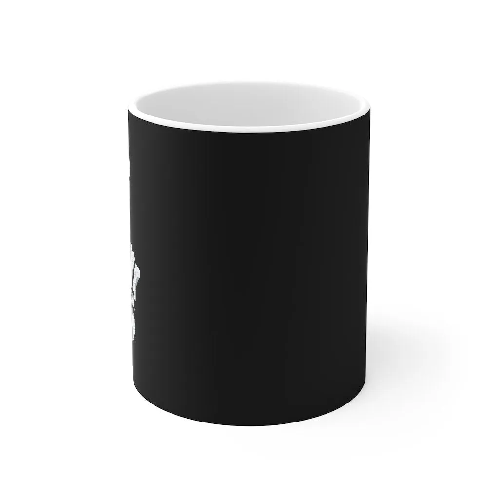 Peace Skeleton Hand Coffee Mug