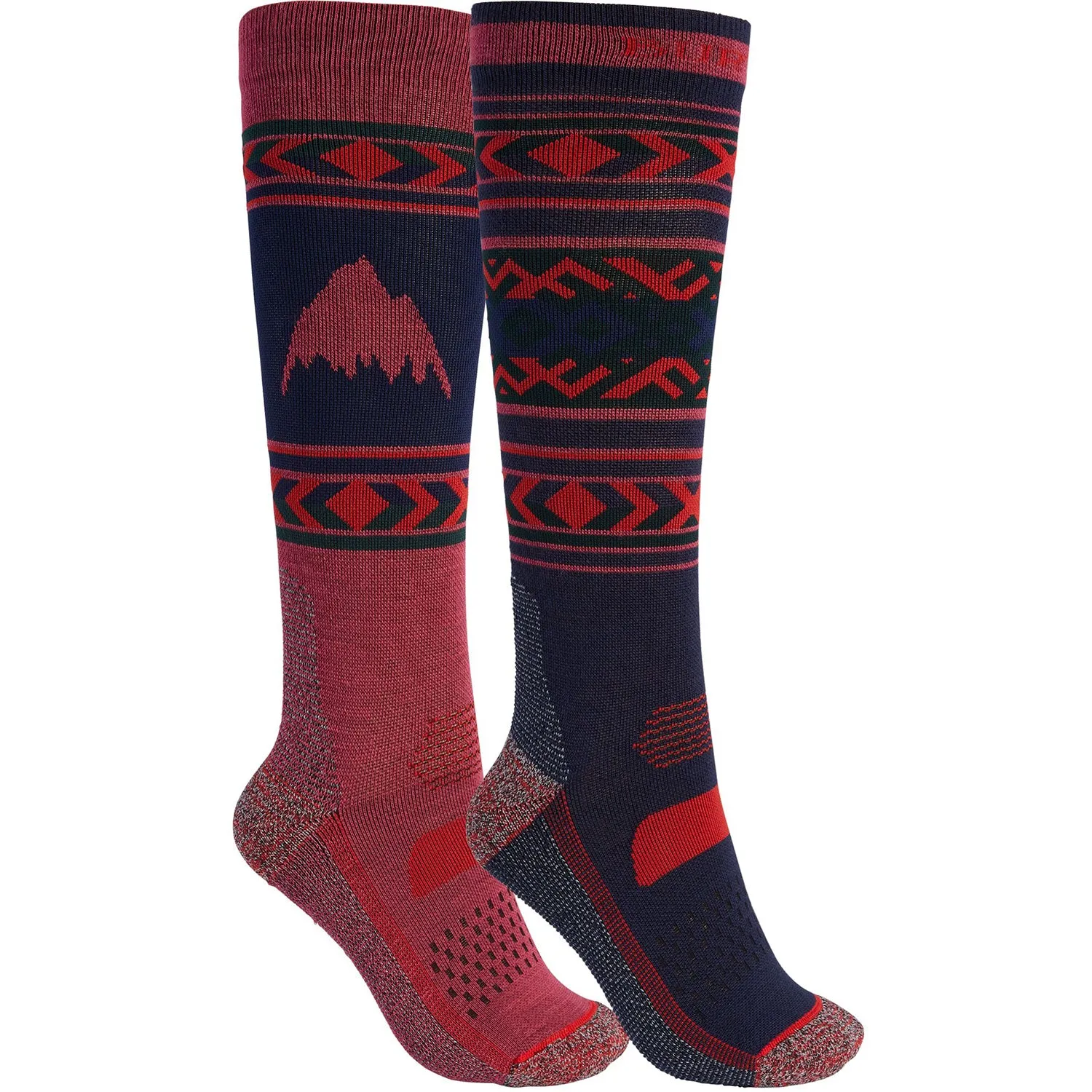 Performance Lightweight Womens Snowboard Sock 2-Pack 2021