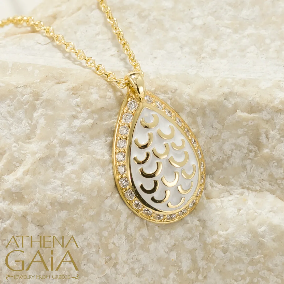 Periklista Golden Cascade Necklace