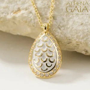 Periklista Golden Cascade Necklace