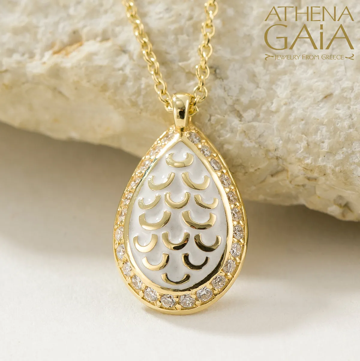 Periklista Golden Cascade Necklace