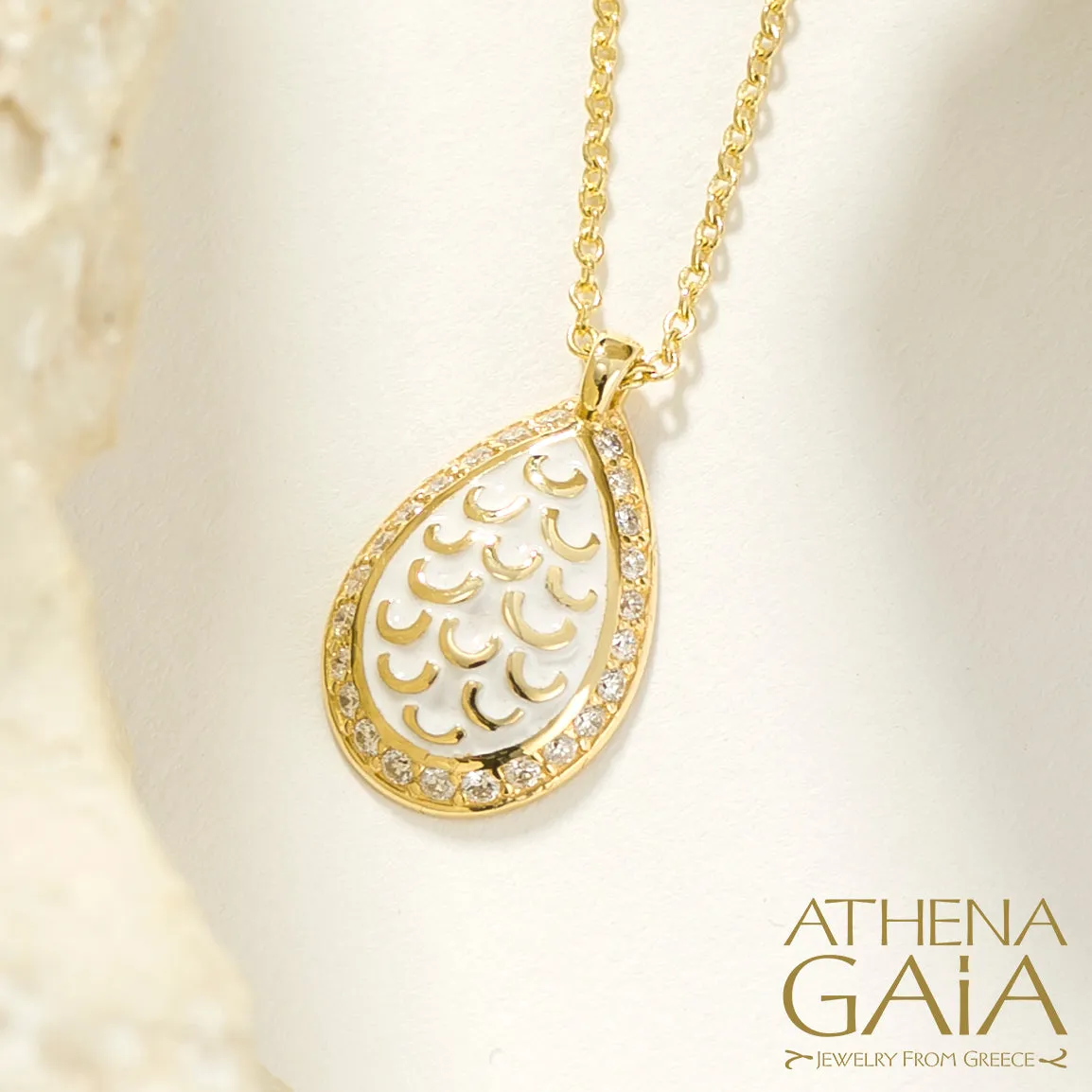 Periklista Golden Cascade Necklace